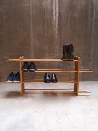 The Clean Lines Modern Shoe Rack Shoe Stand Schuhregal Etsy Modern Shoe Rack Wooden Shoe Racks Shoes Stand