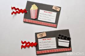 Diy Tickets For Movie Night Movie Ticket Template Diy Movie Night Movie Tickets