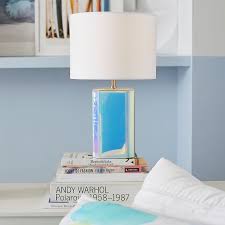 Iridescent Table Lamp In 2020 Iridescent Decor Room Lamp Modern Lamp