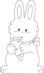 Rabbit Enjoying Carrot Coloring Pages Download Free Rabbit Enjoying Carrot Coloring Pages For Kids Bunny Coloring Pages Coloring Pages Easter Coloring Pages