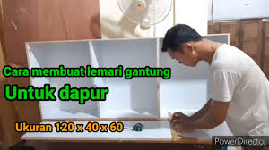 Ukuran meja kabinet dapur standart part 2 ; Cara Membuat Lemari Gantung Untuk Dapur Dari Triplek Youtube