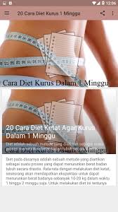 Dalam erti kata lain, semakin tinggi kalori yang diambil, semakin tinggi peningkatan berat badan. 20 Cara Diet Ketat Agar Kurus Dalam Seminggu Fur Android Apk Herunterladen