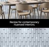 ORION, Lumina Collection by Karma Tiles, A sculpted surface that plays with  light,, adding depth, rhythm, and quiet luxury to your walls., Introducing  Orion, A 3D wall tile designed to elevate ...
