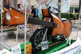Motercycle Guitar Motorcycle Funny Guitar Unusual