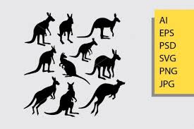 Download Kangaroo Silhouette Deeezy