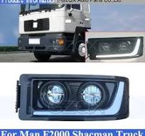 CAPQX LED Front Bumper Head Light Head Lamp For Man F2000 Shacman Truck  Headlight Headlamp Front Corner Trun Light - AliExpress