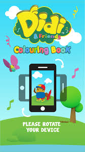 Gambar ini di ambil dari bahan berikut. Didi And Friends Coloring Book