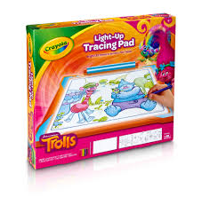 Crayola Trolls Light Up Tracing Pad Gift Toys For Kids Ages 6 Walmart Com Walmart Com