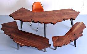 Though each table i make is unique, all tables of this. Medium Size California Shaped Coffee Table Crafted From Salvaged Ca Hardwoods For Sale At 1stdibs