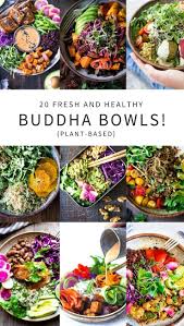 Top each bowl with a few crunchy baked sweet potato chips — they're much like the buttery croutons you're used to, but better for you. How To Build A Buddha Bowl 20 Buddha Bowl Recipes Feasting At Home