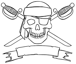 Dessin De Pirate Drapeau Pirate Pirates Dessin Coloriage Tete De Mort