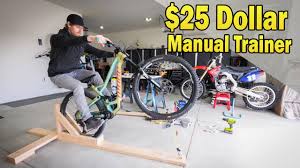 Unfortunately when i come home and park my bike it always seems to fall over. How To Build A Manual Trainer For 25 Diy Youtube