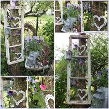 Dekoidee Mit Bildern Garten Gestalten Alte Fenster Dekorieren Garten Deko Ideen