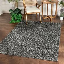 You can mix and match them to create a fun our selection of outdoor carpet and deck rugs come in a variety of colors and patterns to ensure. Well Woven Medusa Nord Tribal Tufted Grey Indoor Outdoor Rug Wayfair Co Uk