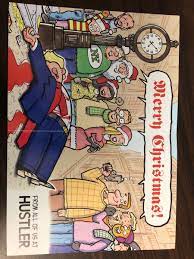 Hustler magazine's official christmas card to republican congress members this year included a cartoon depicting the assassination of president trump. Melanie Zanona On Twitter A Number Of Gop Congressional Offices Have Received The Following Christmas Card Per Sources I Confirmed Its Authenticity With Hustler Which Told Me The Card Was Sent By