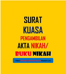 We did not find results for: Contoh Surat Kuasa Pengambilan Akta Nikah Surat Nikah Buku Nikah Format Administrasi Desa