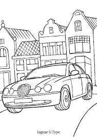 Coloriage voiture à imprimer et coloriage voiture en ligne ah les voitures ! Coloriage Voiture Jaguar Type S