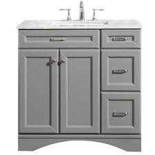 Check spelling or type a new query. Elegant Refined Simple That S The Essence Of This 36 Bathroom Vanity Set Featuring Solid Wood Constructi White Marble Countertops Marble Vanity Tops Vanity