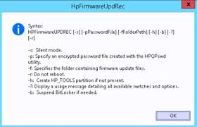 How To Update Hp Bios Using Latest Hpfirmwareupdrec With Sccm