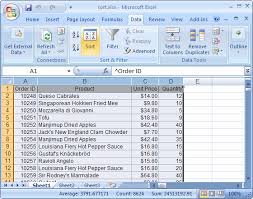 Furthermore, the list must have a single level; Ms Excel 2007 Sort Data In Alphabetical Order Based On 2 Columns