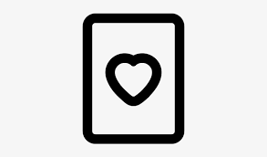 Please check your local government for these costs. Heart On Playing Card Outline Vector Top 5 Icon Png Png Image Transparent Png Free Download On Seekpng