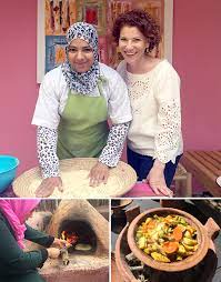 Joanne weir plates and places couscous. Sending Recipes From Marrakech