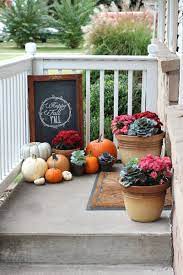 Pin By Susan Neevel On Getting Crafty Diy Fall Decorations Porch Fall Porch Autumn Decorating