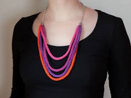 Strickkette Mit Bunten Schnuren Strickliesel Stricken Strickliesel Ideen