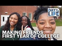 Day in the Life of Making Friends in College