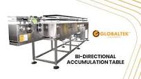 Bi-Directional Accumulating Table – Optimize Your Production Line  Efficiency | GlobalTek® Equip