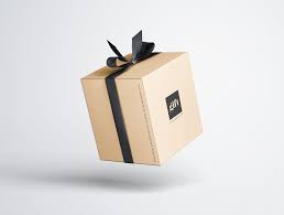Maqueta De Caja De Regalo 7 Box Mockup Mockup Free Psd Gift Box