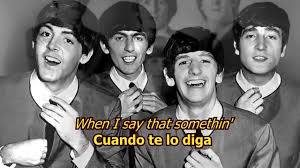 Across The Universe I Want To Hold Your Hand I Want To Hold Your Hand The Beatles Lyrics Letra Original The Beatles Beatles Lyrics John Lennon Beatles