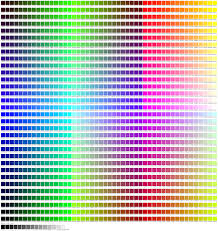 Color Names Color Chart Which Ensures All Browsers To