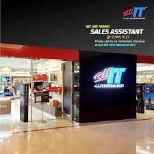 Ioi resort 43000 putrajaya wilayah persekutuan putrajaya selangor tel: Sales Assistant Wanted All It Hypermarket Sdn Bhd Facebook