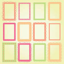 4x6 Photo Frames Svg Collection 4 99 Svgcuts Svg Files For Cricut Silhouette Scanncut Scal And Sizzix Machines
