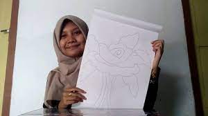 Menggambar Teknik Kering Dan Teknik Basah Youtube