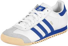 Herren schuhe adidas gazelle primeknit blau weiß. Adidas Originals Rom Turnschuhe Weiss Blau Weiss Weiss Grosse 44 Eu Amazon De Schuhe Handtaschen