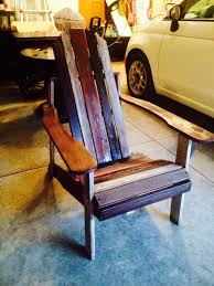 Shabby Multi Color Stain Adirondack Chair Adirondack Chair Outdoor Chairs Chair