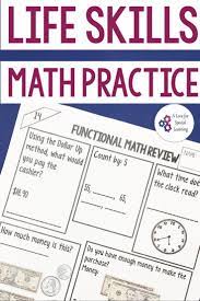 Functional Math Practice In The Classroom Special Education Math Money Math Worksheets Consumer Math