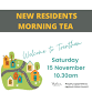 New Residents Morning Tea event image