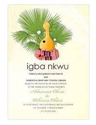 Ijeoma Nigerian Igbo Traditional Wedding Invitation Traditional Wedding Invitations Igbo Traditional Wedding Nigerian Traditional Wedding