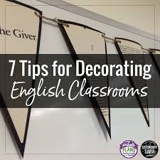 Posts about classroom decoration ideas written by mrskilburnkiddos. 7 Tips For Decorating English Classrooms For Teens Secondary Sara
