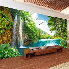 With millions of inspiring photos from design professionals, you'll find just want you need to turn your house into your dream home. Custom 3d Wall Mural Wallpaper Home Decor Green Mountain Waterfall Nature Landscape 3d Photo Wall Paper For Living Room Bedroom Wallpapers Aliexpress