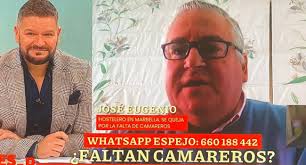 El empresario antifeminista que vende gel 'antirojos' dice que no encuentra  camareros: "La gente prefiere las ayudas"