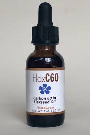 Carbon 60 Molecule In Flaxseed Oil Flaxc60