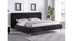 Discount prices & free shipping on most! Impulse Black Velvet Platform Bed