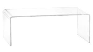 Peekaboo Acrylic Coffee Table Reviews Cb2 In 2020 Acrylic Coffee Table Coffee Table Rectangle Solid Coffee Table