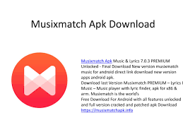 Keeping track of media and other files on your android device can be tricky. Musixmatch Apk Premium Download By Ghsns Issuu