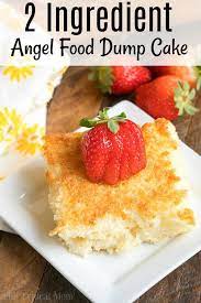 2 Ingredient Weight Watchers Pineapple Angel Food Dump Cake Recipe