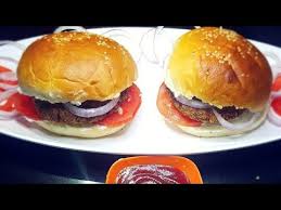 Egg Chicken Burger Recipe Chicken And Egg Burger Recipe In Hindi Quick And Easy Recipe Youtube